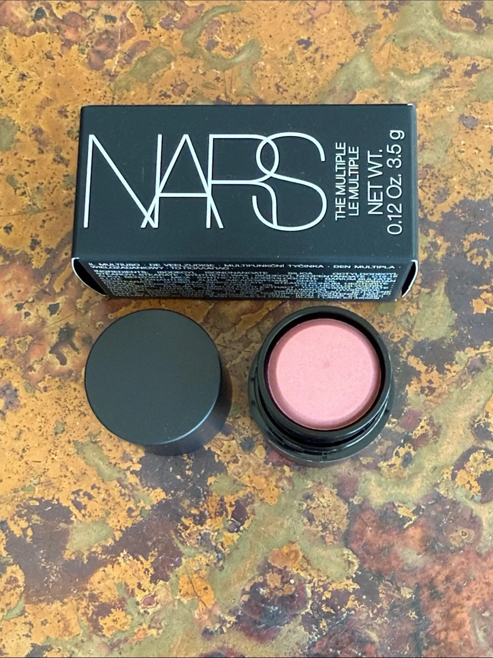 NARS The Multiple Multi Purpose Stick for Lips Cheeks Eyes-Orgasm Crave-Travel